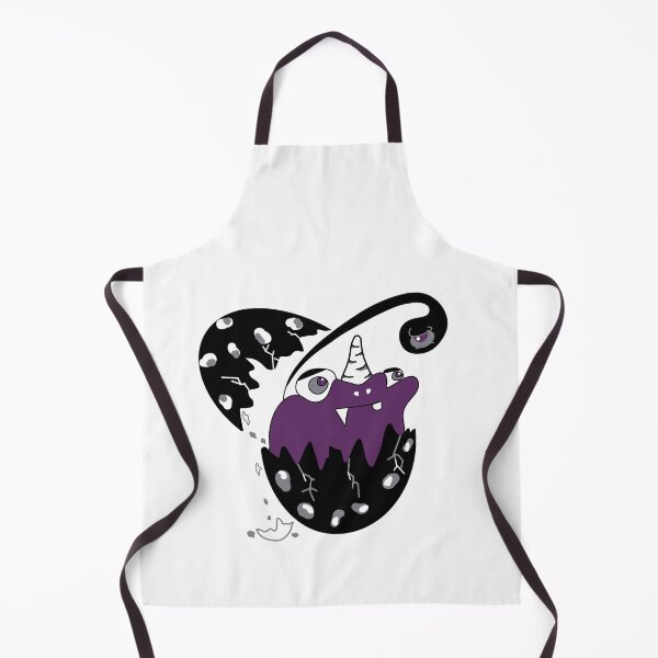 Item preview, Subtle Asexual LGBTQ Pride Dinosaur Breaking Eggshells designed and sold by GM-666.