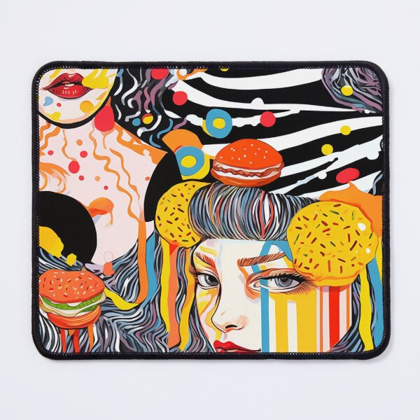 Item preview, Fashion woman with pop-art 12 designed and sold by Snoobstyle.