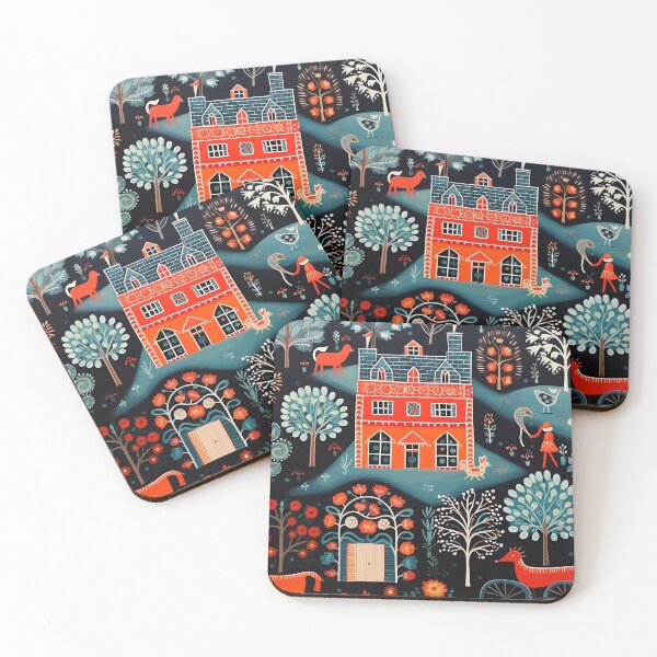 Item preview, folk drawing designed and sold by Art91design.