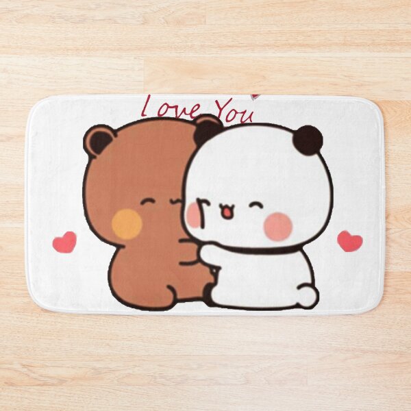 Aperçu de l'œuvre Panda et Brownie - True Love BuBu DuDu Couple 2024 v25 créée et vendue par DaresToDream.
