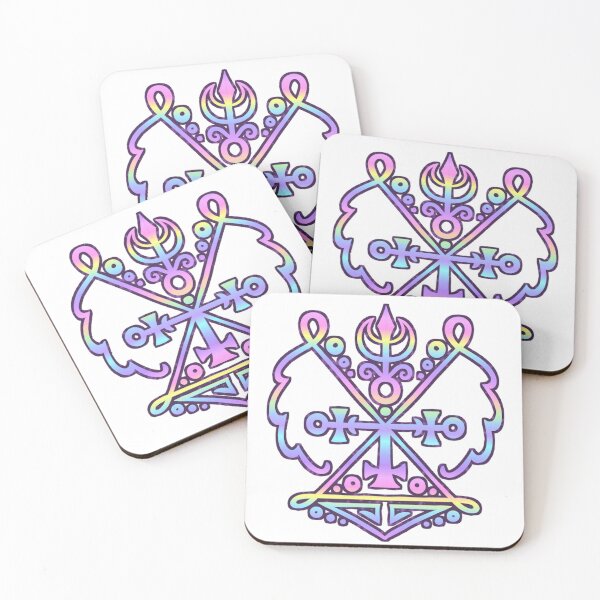 Item preview, President Oze/Voso Daemon Sigil // Modified Pastel Rainbow Version by Korvella Starlight designed and sold by vampydemonartz.