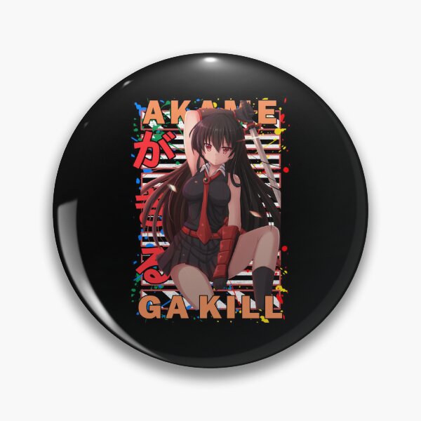 Item preview, Akame Akame ga Kill Urban Anime Design designed and sold by SmirkMcfadden.