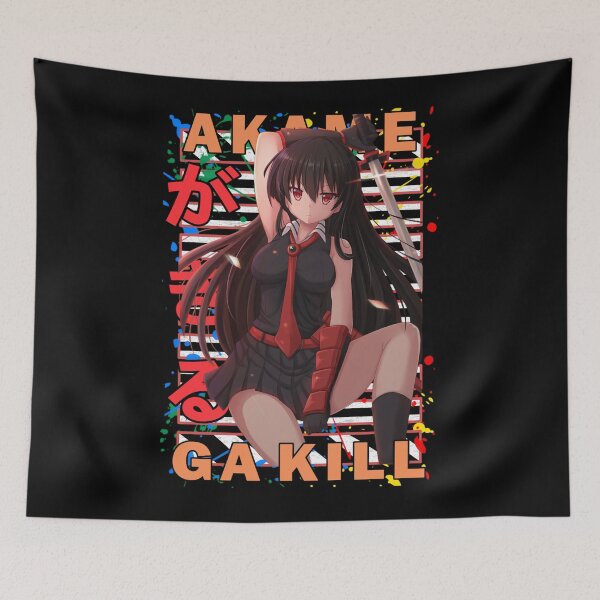 Item preview, Akame Akame ga Kill Urban Anime Design designed and sold by SmirkMcfadden.