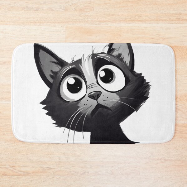 Item preview, Confused Face Cat designed and sold by PatternDesignh.