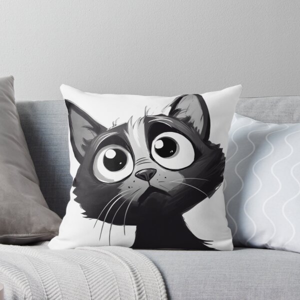 Item preview, Confused Face Cat designed and sold by PatternDesignh.