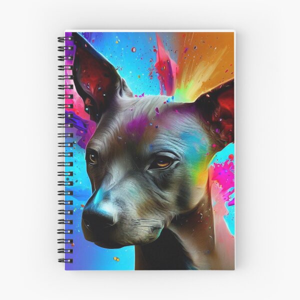 Item preview, Elegant Xoloitzcuintli: Celebrating Canine Beauty Splashart designed and sold by The Digital Compass.