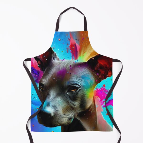 Item preview, Elegant Xoloitzcuintli: Celebrating Canine Beauty Splashart designed and sold by The Digital Compass.