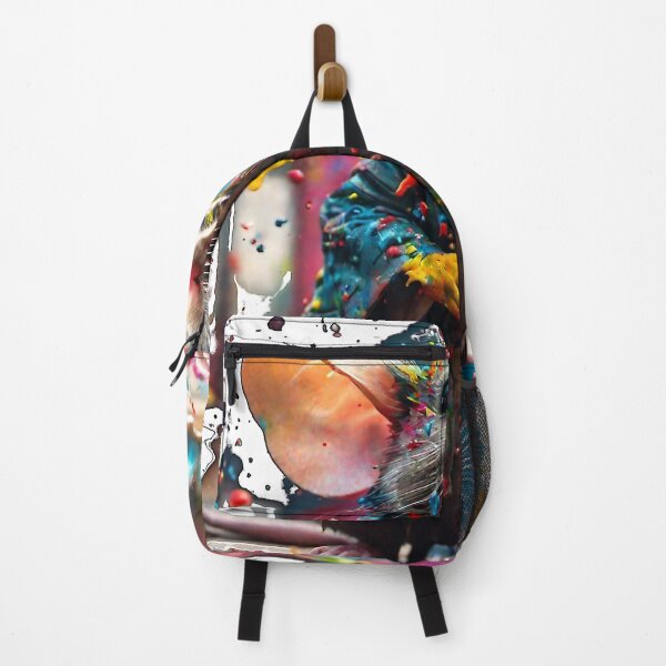 Item preview, The artwork features a graffiti-style color splash depicting a playful mouse. designed and sold by Best-Art-32.