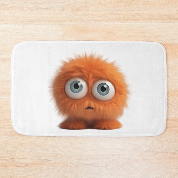 Item preview, Orange monster "Fluffy McFlufferson" designed and sold by SofiZezi.