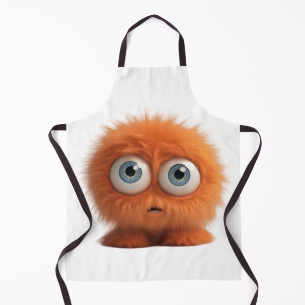 Item preview, Orange monster "Fluffy McFlufferson" designed and sold by SofiZezi.