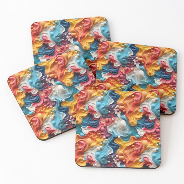 Item preview, Ethereal Liquid Dreams Art Collection designed and sold by SANAT-1445.
