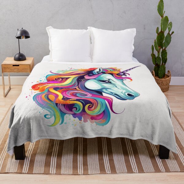 Item preview, Beauty Unicorn Rainbow designed and sold by PaTToStudio.