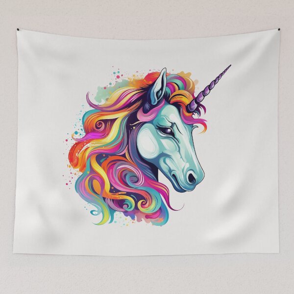 Item preview, Beauty Unicorn Rainbow designed and sold by PaTToStudio.
