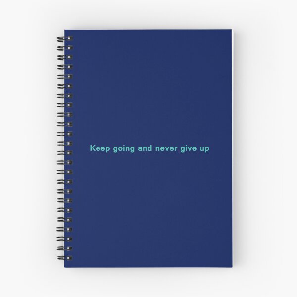 Item preview, Keep going and never give up designed and sold by neurostructure.