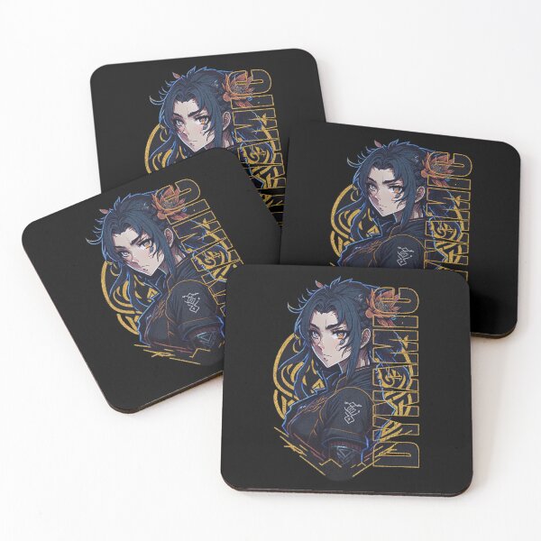 Item preview, Anime Girl and Typography designed and sold by Alahchin Art.