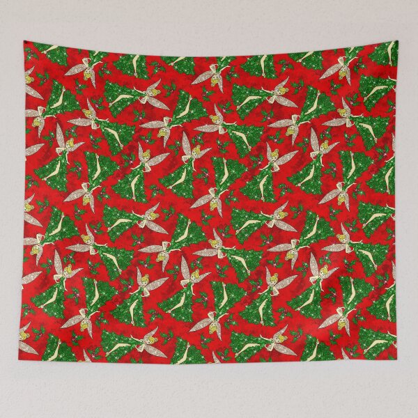 Item preview, Magical Sparkling Green Fairy Christmas designed and sold by Rainbows Galore.