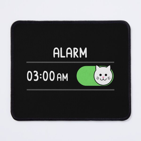 Item preview, Cat Alarm designed and sold by HandsOffMyDinosaur.