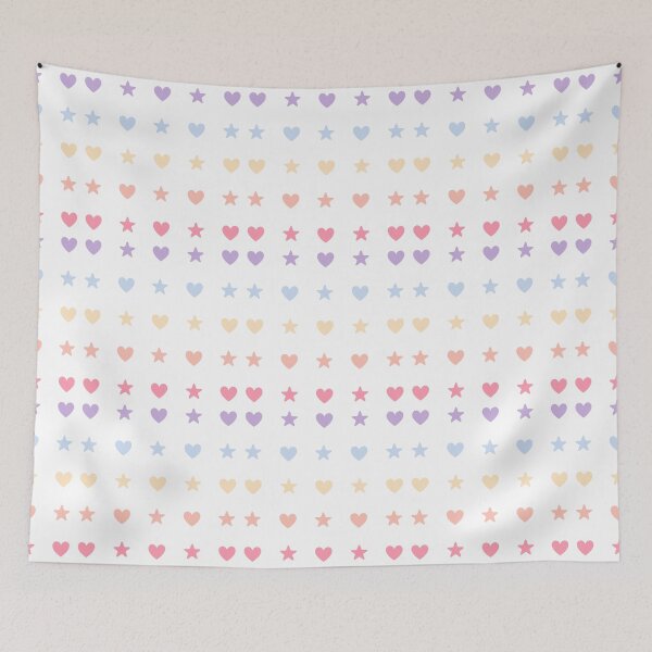 Item preview, Cute soft colorful pastel hearts and stars pack  designed and sold by Yaragold.