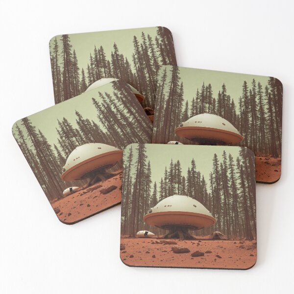 Item preview, Martian base in forest designed and sold by AimyDesigns.