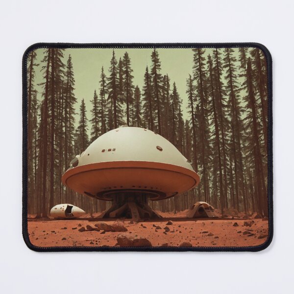 Item preview, Martian base in forest designed and sold by AimyDesigns.