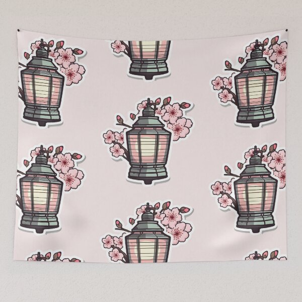 Item preview, Japanese Lamp Pink designed and sold by Yana Grech.