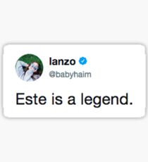 ESTE IS A LEGEND Sticker