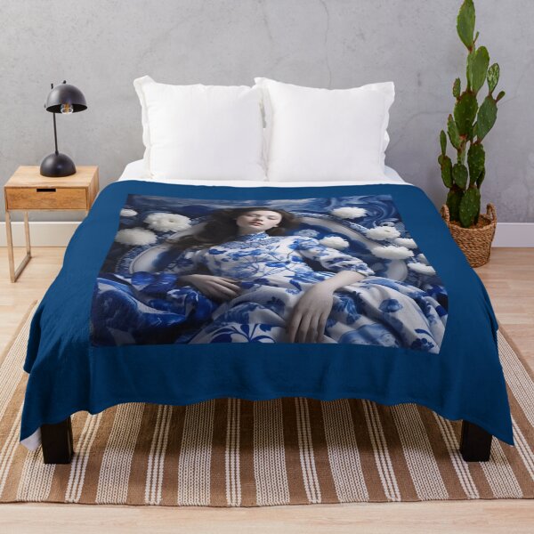 Item preview, blue woman designed and sold by Art91design.