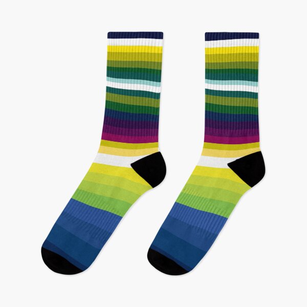 Item preview, stripe, neon, rainbow, colorful, blue,  designed and sold by mintdiamond21.