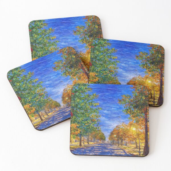 Item preview, Old avenue in the sunny day designed and sold by M-Y-A-R-T-.