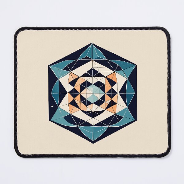 Item preview, Geometric Abstraction - Abstract Geode Art designed and sold by ArchieDid.