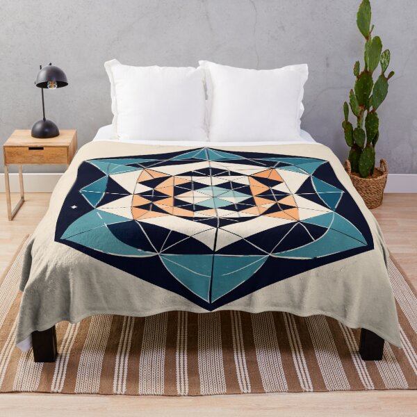 Item preview, Geometric Abstraction - Abstract Geode Art designed and sold by ArchieDid.
