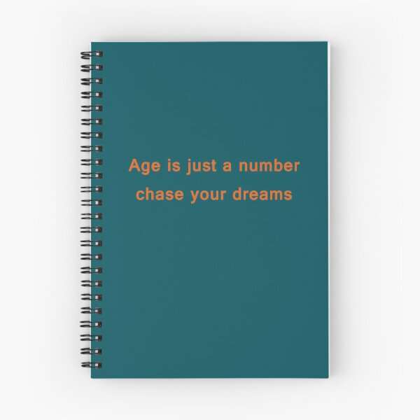 Item preview, Age is just a number chase your dreams designed and sold by neurostructure.