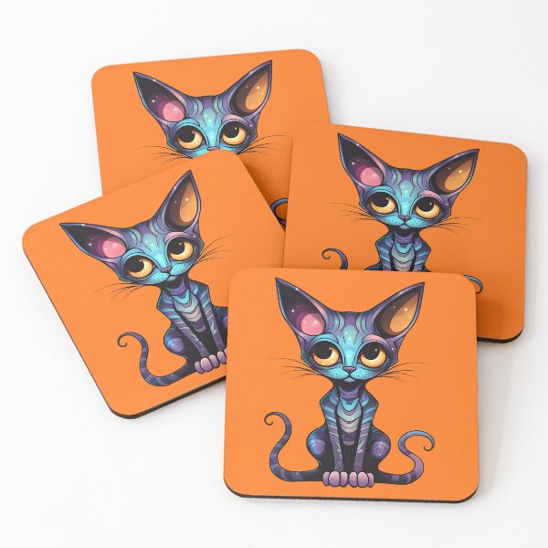 Item preview, Enchanting Cat Artistry: Showcasing Adorable Feline Creations on Transparent Background designed and sold by AlienSkinEyes.