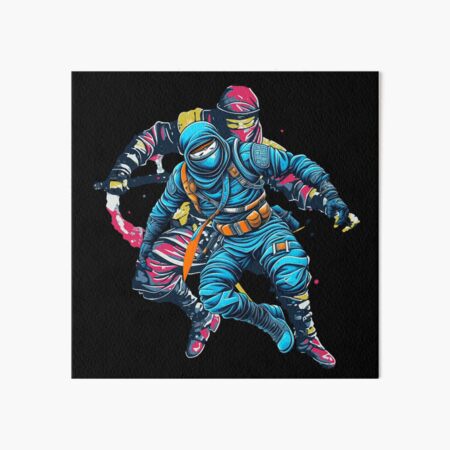 Robot Ninja Samurai Wood Print by Nikolay Todorov - Fine Art America