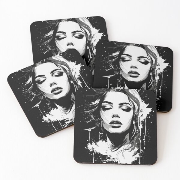 Item preview, Nice B&W beauty woman designed and sold by 19DEC.