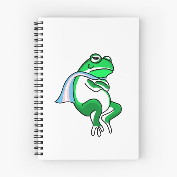 Item preview, Trans Pride LGBTQ Transgender Frog Amphibian designed and sold by GM-666.