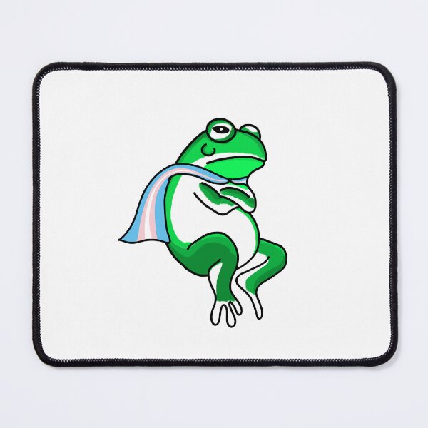 Item preview, Trans Pride LGBTQ Transgender Frog Amphibian designed and sold by GM-666.