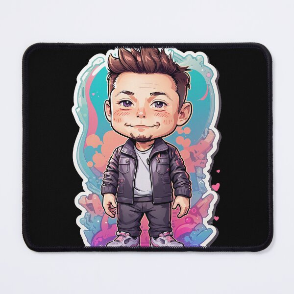 Item preview, Cute Chibi Elon Musk designed and sold by FuroAI.