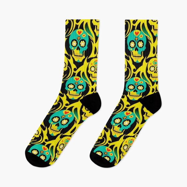 Item preview, Skulls 33 - Trippy Cranium Pattern designed and sold by TheThirdEye.