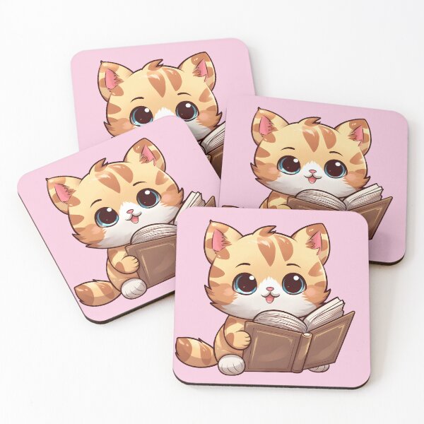 Item preview, Adorable Cat Artistry Immersed in Reading designed and sold by AlienSkinEyes.