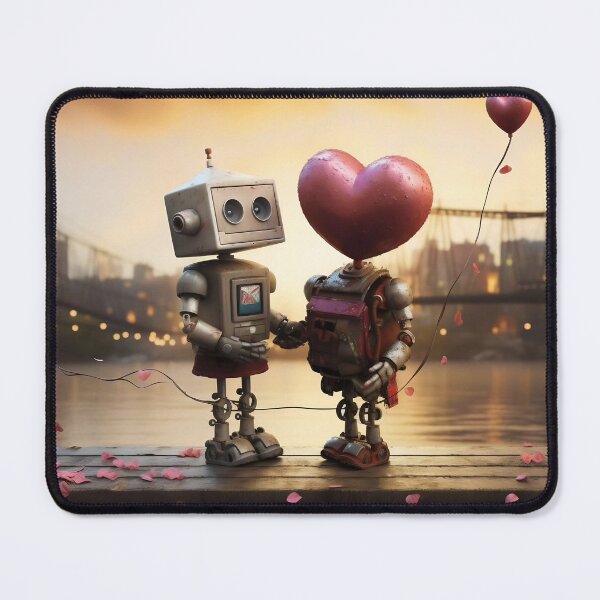 Item preview, Love robots designed and sold by Art91design.