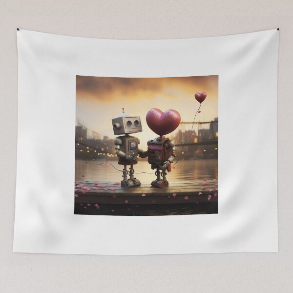 Item preview, Love robots designed and sold by Art91design.