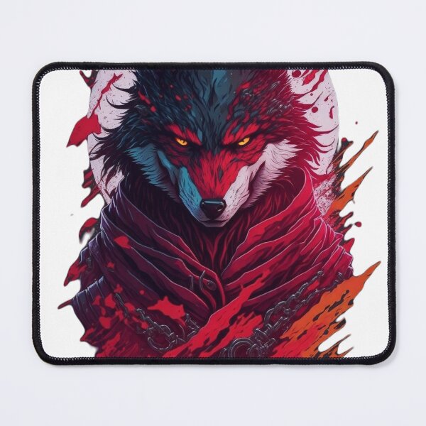 Item preview, The great Fighting wolf designed and sold by yazankh6.