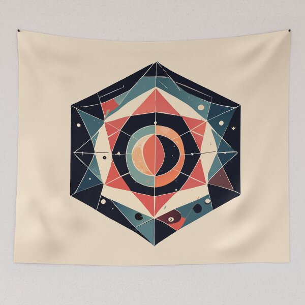 Item preview, Geometric Abstraction - Ethereal Geometries designed and sold by ArchieDid.