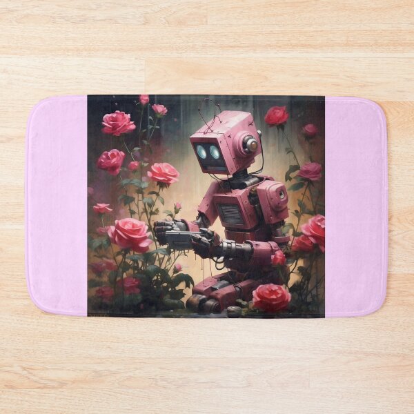 Item preview, Cute pink robot designed and sold by Art91design.