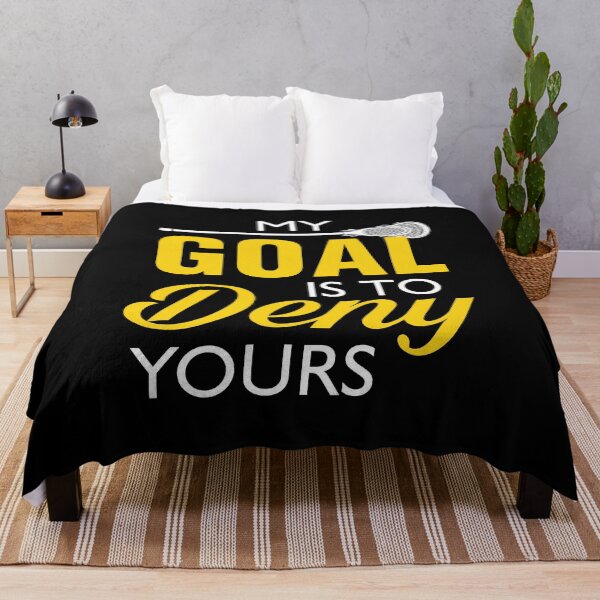 Item preview, Lacrosse My Goal Is To Deny Yours designed and sold by fzufqbqyp0.