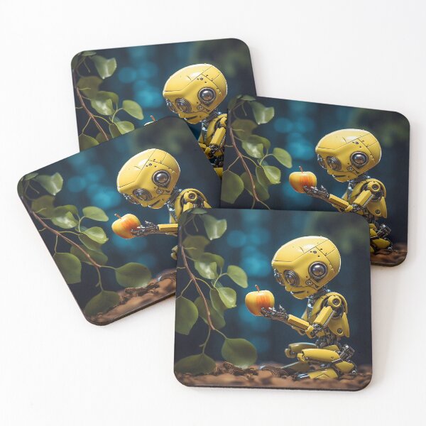 Item preview, cute robot designed and sold by Art91design.