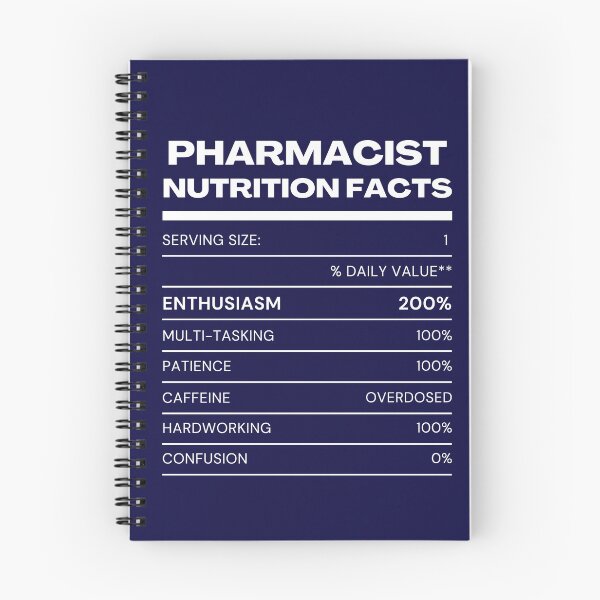 Item preview, Pharmacist Nutrition Facts designed and sold by EverAfterStudio.