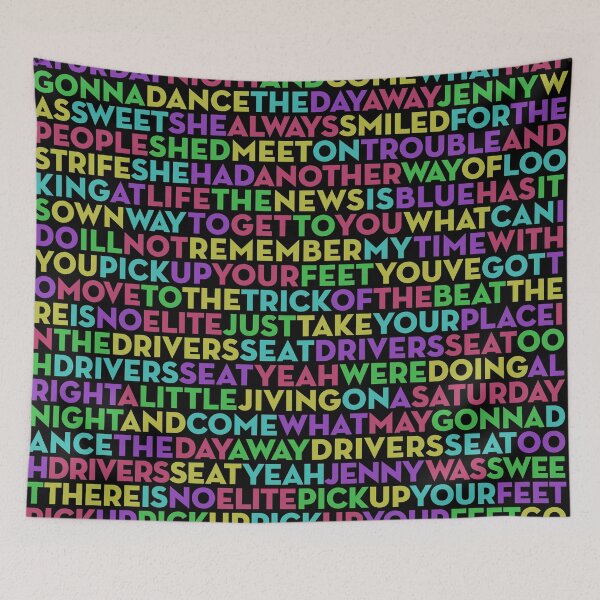 Item preview, Driver's Seat - Sniff 'n' the Tears (lyrics) v.1 designed and sold by x1brett.