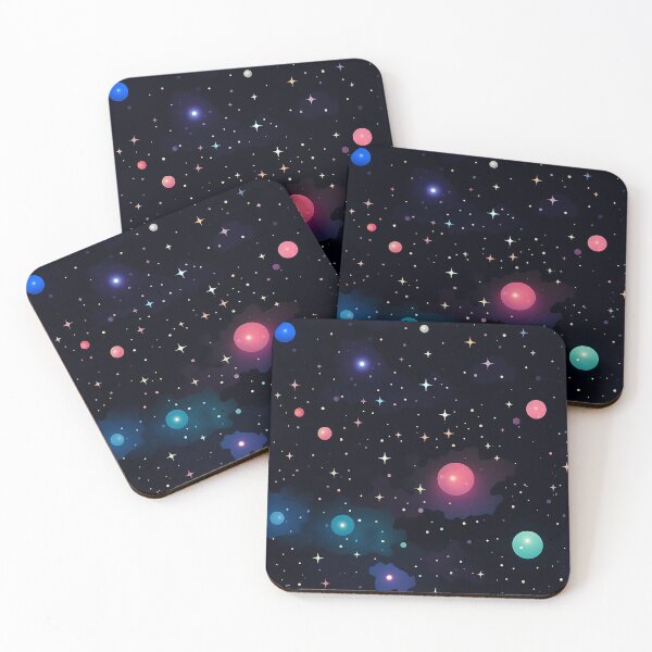 Item preview, seamless pattern space stars, galaxy, cosmos designed and sold by pkk1designsart.